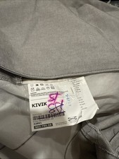 Part of IKEA KIVIK Loveseat Cover Orrsta Light Gray - Base cover only