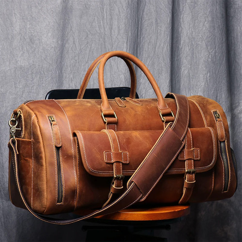 Sac voyage cuir - sac,