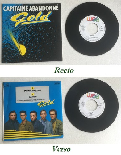 Gold disque 45t vinyl - **, 2