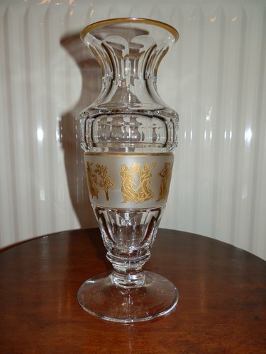 Vase cristal danse flore - de, du