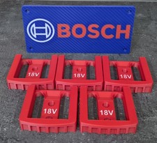 Lot De 5 supports Pour batteries Bosch Pro 18V