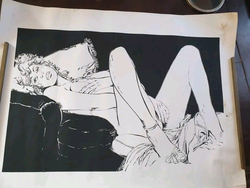 Rare lithographie milo - rare,