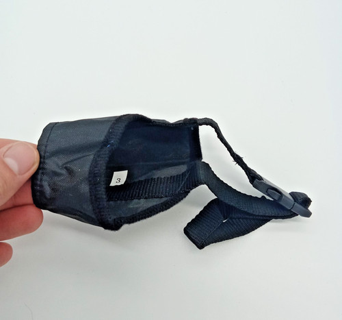 Muselière noire taille - , 3