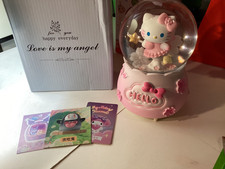 Hello Kitty Love is my Angel Musical Snow Globe LED lights