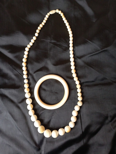 Collier bracelet couleur - collier,