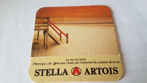 Ancien sous bock bière stella - sous,