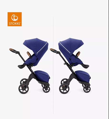 Stokke xplory blue stroller - stokke,