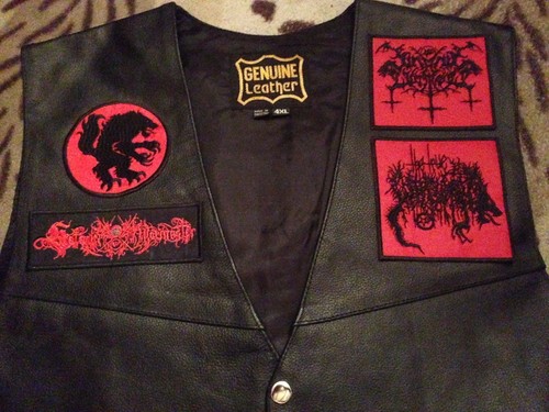 Gilet motard satanic - gilet,