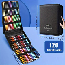 120 Crayons de Couleur Premium