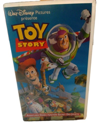 Vhs toy story - story, pixar