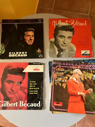 Vinyles tours bécaud - 15,