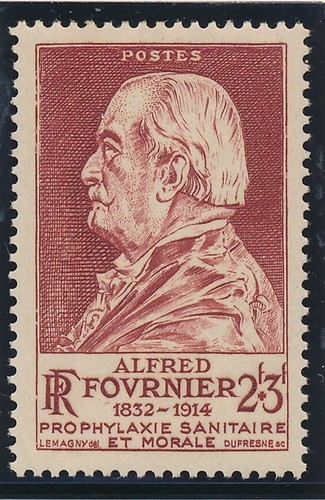 Timbre france 748 alfred - france,