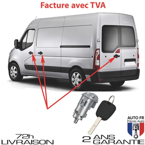 Barillet porte utilitaire