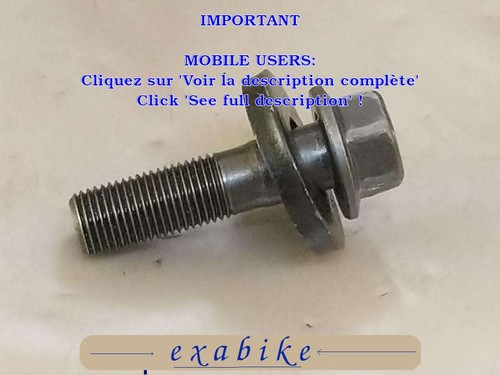 Vis rotor alternateur - rotor, d'alternateur