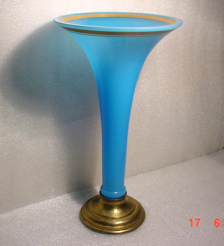 Antique french blue opaline - antique,