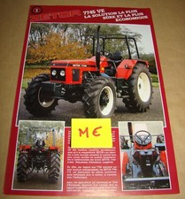 ME agricultural tractor ZETOR 7745 VE no SFV Fiat IH Deutz Ford Lanz Same Someca