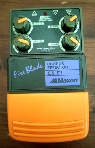 Pédale effets guitare - guitare, maxon