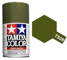 Tamiya TS28 Matte Olive Green Bomb Paint