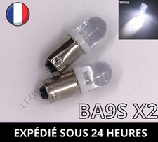 BA9S Ampoule LED  White 12V T4W Baionnette IP65 Aluminium Pour Voiture X2