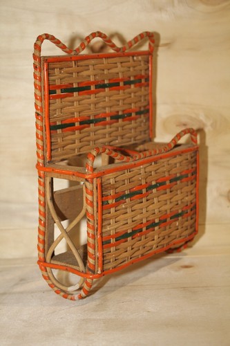 Petite étagère rotin - en,