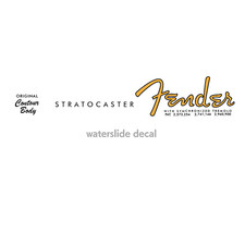 Autocollant gaucher Stratocaster Headstock années 50 NEUF non métallique