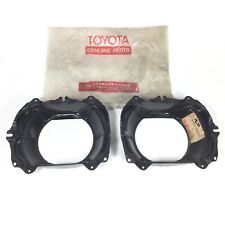 Ring Sealed Beam Mounting Pair Toyota Land Cruiser KZJ70 LJ70 RJ70 Genuine NOS