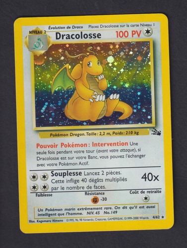Pokémon dracolosse - pokémon, (fo