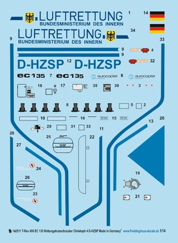 Peddinghaus decals 2511 - 1/14,