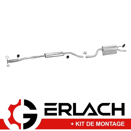 Echappement silencieux pour
