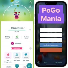 Shiny Dynamax Bounsweet✨mini PTC 20k✨(read description)