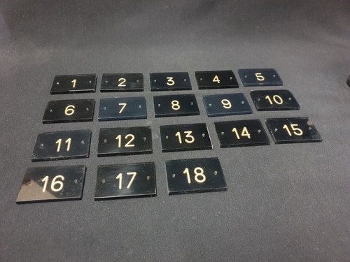 Lot numéros porte - numéros,