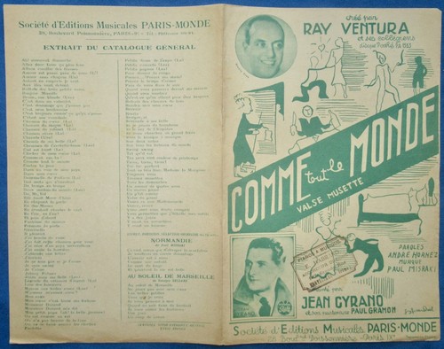 Ray ventura jean cyrano - ventura,