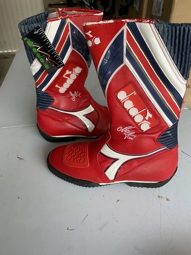 Bottes moto diadora rouge - rouge, 43