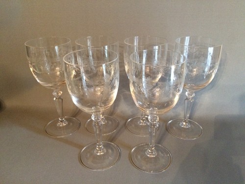 Verres vin rouge - 6,