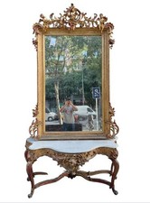 CONSOLE ET MIROIR. STYLE