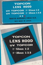 Pare soleil topcon lens hood