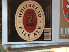 INTERBREW BREWERY  DEER HEAD WHITBREAD PALE ALE  BELGIAN BEER LABEL
