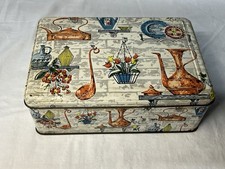 Boîte métal vintage décor