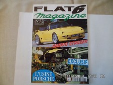 FLAT 6 N°73 Mars 1997 Cabrio strosek usine PORSCHE E100