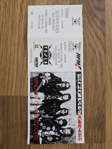 Billet concert scorpions - concert,