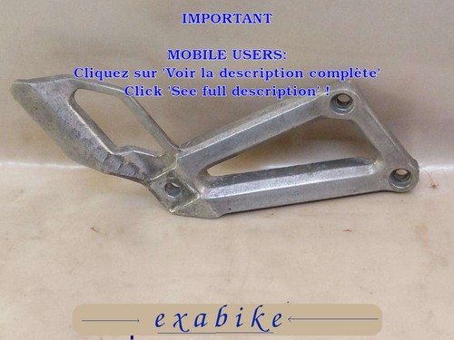 Platine repose pied arriere - platine,