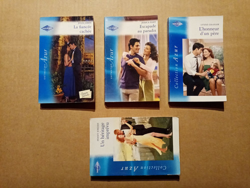 Lot livres harlequin - de, 4