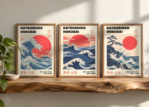 Lot hokusai vague - 3,