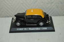 1950 FORD V8 MONTEVIDEO TAXI COLLECTION CAR NEW METAL CAR ALTAYA 1/43