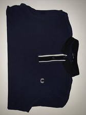 POLO FRED PERRY T.M ORIGINAL TWIN TIPPED SHIRT COULEUR BLEU MARINE/NOIR/BLANC