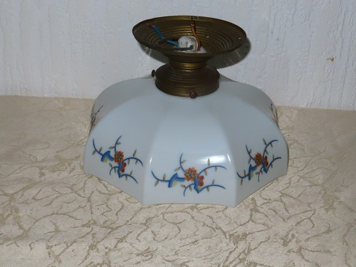 Lampe rétro vintage art - lampe,