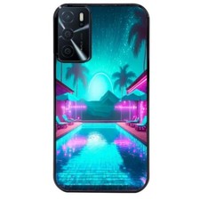 Coque noire pour Oppo A16 et