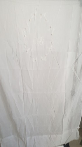 Rideau voilage blanc neuf - rideau,