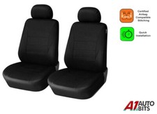 Avant Noir Siège-auto Housses Tissu Protecteurs Pour Opel Corsa Astra Insignia