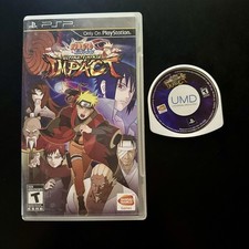 Naruto Shippuden: Ultimate Ninja Impact (Sony PSP, 2011) Game & Case